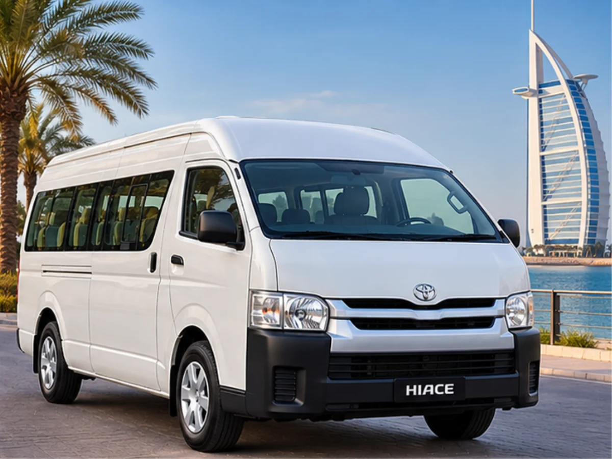 Group transport vehicles in Dubai by Abdul Aziz Tourism LLC