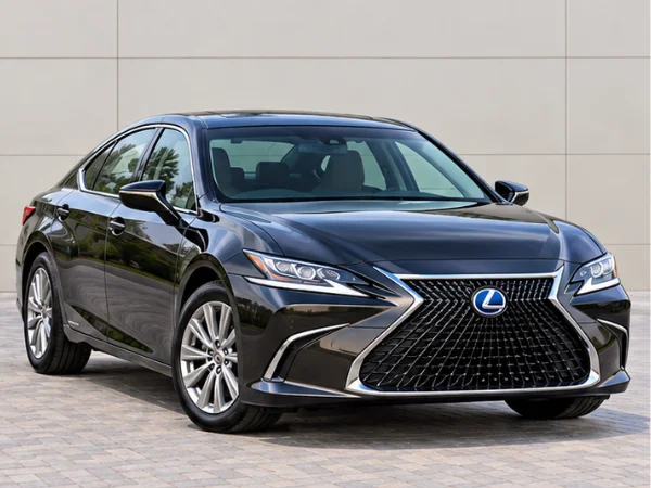 Lexus ES 300h with driver in Dubai by Abdul Aziz Tourism LLC