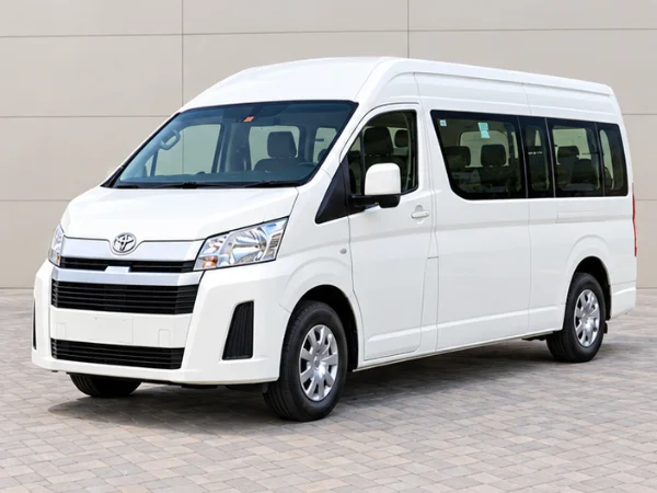 Toyota Hiace 12-seater van with driver in Dubai by Abdul Aziz Tourism LLC